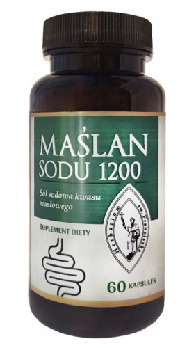Franciszkański MAŚLAN SODU 1200 60 kaps. NA JELITA I UKŁAD POKARMOWY