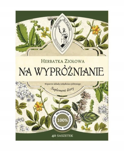 Franciszkańska Herbatka NA WYPRÓŻNIANIE 40 sasz. NA REGULARNOŚĆ JELIT