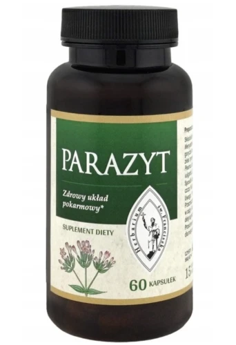 PARAZYT 60 kaps. WSPARCIE UKŁADU POKARMOWEGO I TRAWIENIA