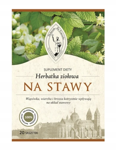 Franciszkańska Herbatka NA STAWY 20x5 g NA STAWY I UKŁAD RUCHU