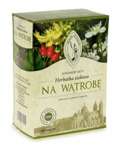 Franciszkańska Herbatka NA WĄTROBĘ 40x3 g NA WSPARCIE WĄTROBY