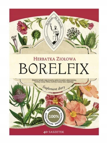 Franciszkańska Herbatka BORELFIX 40x3 g NA WSPARCIE ORGANIZMU