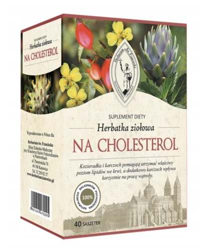 Franciszkańska Herbatka NA CHOLESTEROL FIX 40x3 g NA WSPARCIE CHOLESTEROLU