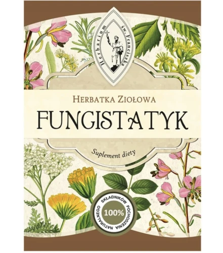 Franciszkańska Herbatka FUNGISTATYK FIX 40x3 g WSPARCIE ODPORNOŚCI I RÓWNOWAGI ORGANIZMU