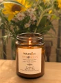 Świeca Sojowa CITRONELLA - Naturalny Olejek Eteryczny - Idealna Tarcza Zapachowa na Taras, Balkon i Letnie Wieczory 110g NaturalApis