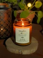Świeca Sojowa CITRONELLA - Naturalny Olejek Eteryczny - Idealna Tarcza Zapachowa na Taras, Balkon i Letnie Wieczory 110g NaturalApis