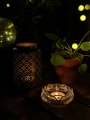 Podgrzewacz Sojowy Citronella Tealight Tarcza Zapachowa Taras Ogród EKO