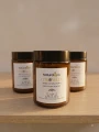 Podgrzewacz XXL Sojowy Citronella Tealight Tarcza Zapachowa Ogród Taras EKO