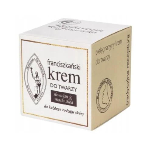 Franciszkański Krem do Twarzy MIKSTURA ALOESOWA Skwalan & Masło Shea 50 g