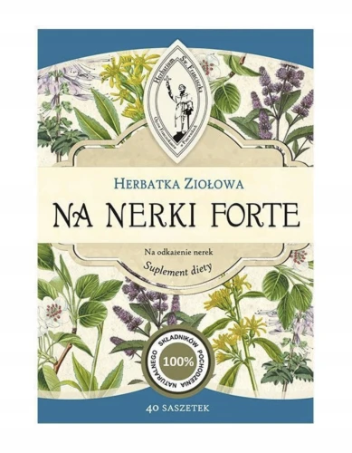 Herbarium Św. Franciszka Herbatka NA NERKI FORTE 40 saszetek 120 g