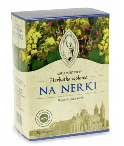 Herbarium Św. Franciszka Herbatka NA NERKI 20 saszetek – Ziołowa FIX 100 g