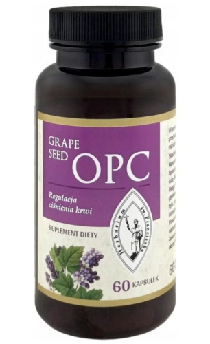 Franciszkański Grape Seed OPC Ekstrakt z Pestek Winogron 60 kapsułek