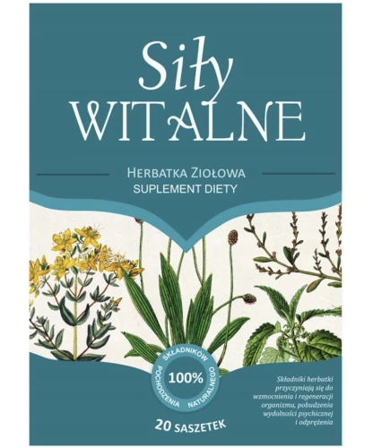 Franciszkańska Herbatka SIŁY WITALNE – NA WITALNOŚĆ I ODPORNOŚĆ 20x5 g