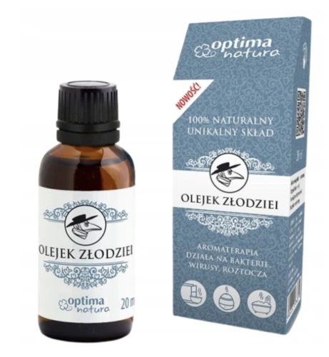 Olejek Złodziei – NA AROMATERAPIĘ I ODŚWIEŻENIE POWIETRZA 20 ml Optima Natura