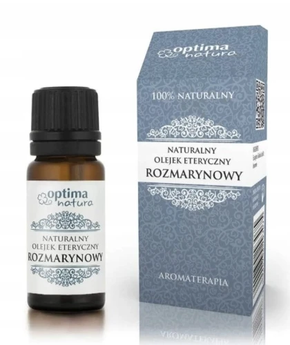 Optima Natura OLEJEK ROZMARYNOWY NA KONCENTRACJĘ, PAMIĘĆ I WŁOSY 10 ml