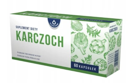 Karczoch NA WĄTROBĘ I TRAWIENIE – ekstrakt z karczocha 400 mg