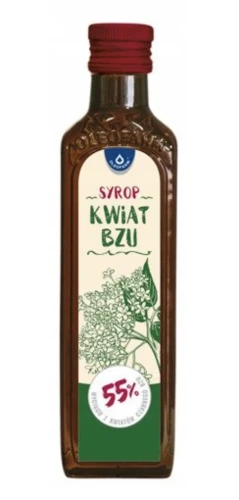 Oleofarm Syrop Kwiat Czarnego Bzu 55% WYCIĄGU 250 ml