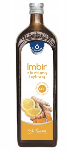 Sok Imbir Kurkuma Cytryna NFC NA ODPORNOŚĆ I TRAWIENIE 980 ml