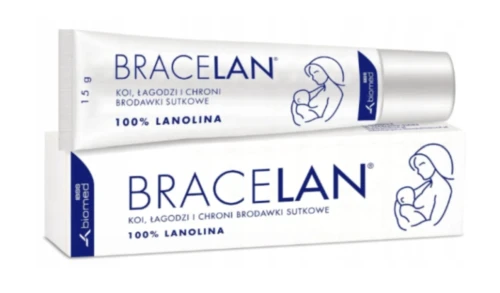 Bracelan Maść NA BRODAWKI SUTKOWE 100% LANOLINA 15 g