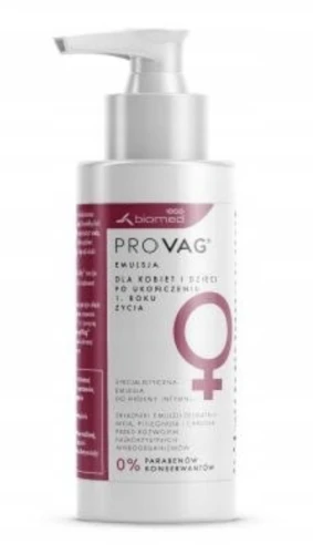 PROVAG Emulsja 150 ml – HIGIENA, NAWILŻENIE I OCHRONA INTYMNA