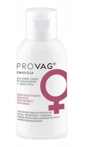 PROVAG Emulsja 40 ml – HIGIENA INTYMNA DLA KOBIET I DZIECI