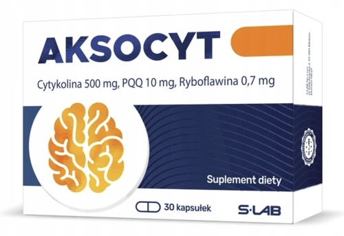 Aksocyt 30 kapsułek – NA UKŁAD NERWOWY I PRAWIDŁOWE WIDZENIE