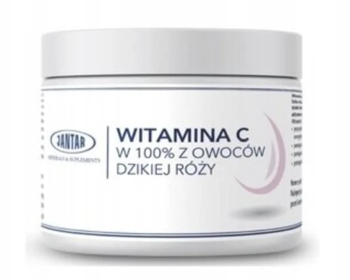 Jantar Witamina C z dzikiej róży 300 g – NA ODPORNOŚĆ