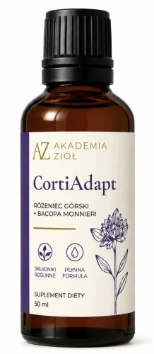 CortiAdapt Różeniec i Bakopa 50 ml – DLA AKTYWNYCH UMYSŁOWO