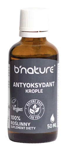 Antyoksydant krople 50 ml – naturalne wsparcie ochrony antyoksydacyjnej
