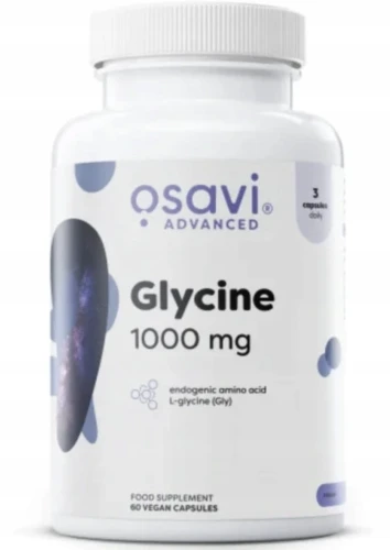 OSAVI GLICYNA 1000 MG 60 KAPS. – NA UKŁAD NERWOWY I SEN