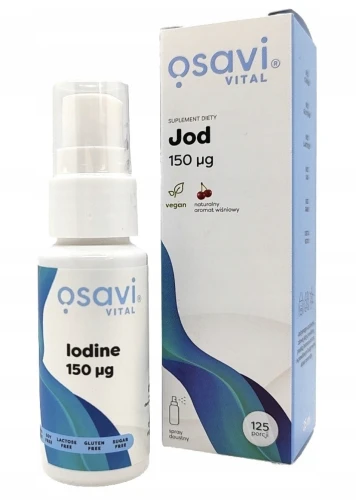 OSAVI JOD 150 MCG SPRAY 25 ML – NA TARCZYCĘ, SKÓRĘ I UKŁAD NERWOWY
