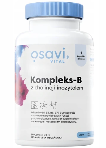 Osavi Kompleks-B z Choliną i Inozytolem 120 caps