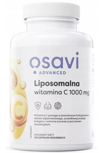 OSAVI LIPOSOMALNA WITAMINA C 1000 MG 120 KAPS. – ODPORNOŚĆ