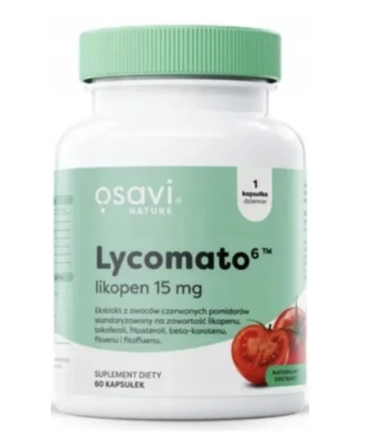 OSAVI LYCOMATO6 LIKOPEN 15 MG 60 KAPS. – FITOSKŁADNIKI
