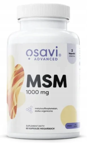OSAVI MSM 1000 MG 60 KAPS. – ORGANICZNA SIARKA