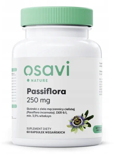 OSAVI PASSIFLORA 250 MG 60 KAPS. – NA RELAKS I SEN