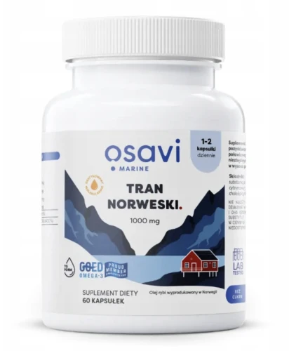 OSAVI TRAN NORWESKI 1000 MG 60 KAPS. – NA SERCE I ODPORNOŚĆ