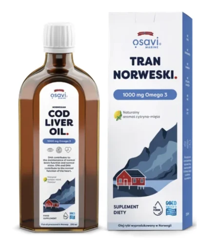 OSAVI TRAN NORWESKI 1000 MG 250 ML – NA SERCE I WZROK