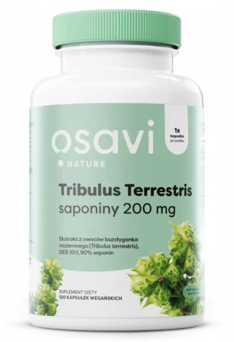 OSAVI TRIBULUS TERRESTRIS 200 MG 120 KAPS. – NA WITALNOŚĆ
