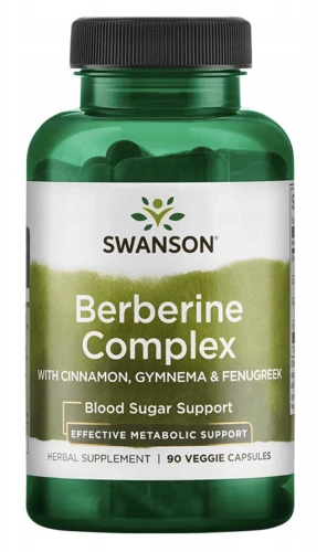 SWANSON BERBERINE COMPLEX 90 KAPS. – NA METABOLIZM