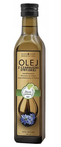 OLEJ Z CZARNUSZKI 250 ML – DO KUCHNI I PIELĘGNACJI GoldFarmex