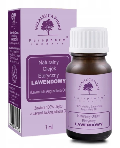 NATURALNY OLEJEK LAWENDOWY 100% 7 ML – DO AROMATERAPII I RELAKSU