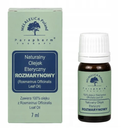 OLEJEK ROZMARYNOWY 7 ML – DO AROMATERAPII I PIELĘGNACJI WŁOSÓW