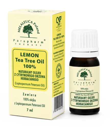 MELALEUCA OLEJEK Z CYTRYNOWEGO DRZEWA HERBACIANEGO 7 ML – DO AROMATERAPII