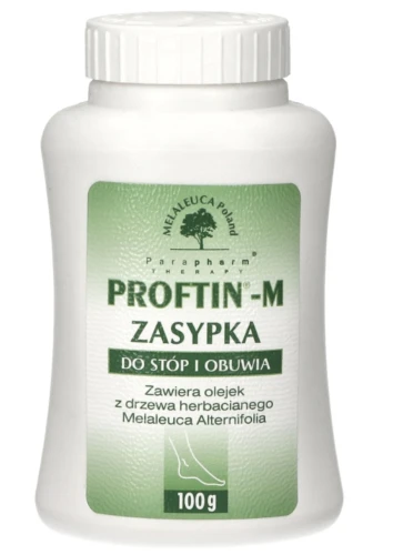 MELALEUCA PROFTIN-M ZASYPKA 100 G – NA POT I NIEPRZYJEMNY ZAPACH STÓP