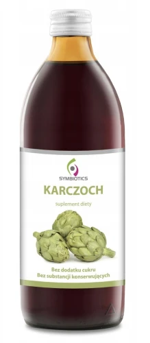 SOK Z KARCZOCHA 1000 ML – WSPARCIE TRAWIENIA, Z CYNARYNĄ
