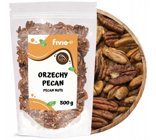 FIVIO UP ORZECHY PEKAN 500 G – NATURALNA PRZEKĄSKA