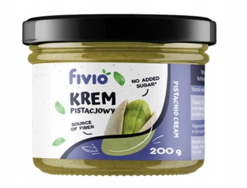 FIVIO KREM PISTACJOWY 200 G – 100% PRAŻONYCH PISTACJI