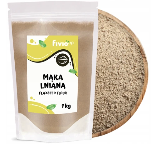 FIVIO UP MĄKA LNIANA 1 KG – DO WYPIEKÓW I PIECZYWA