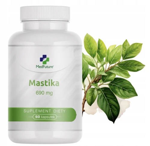 MEDFUTURE MASTIKA 690 MG – ŻYWICA NA ŻOŁĄDEK I JELITA